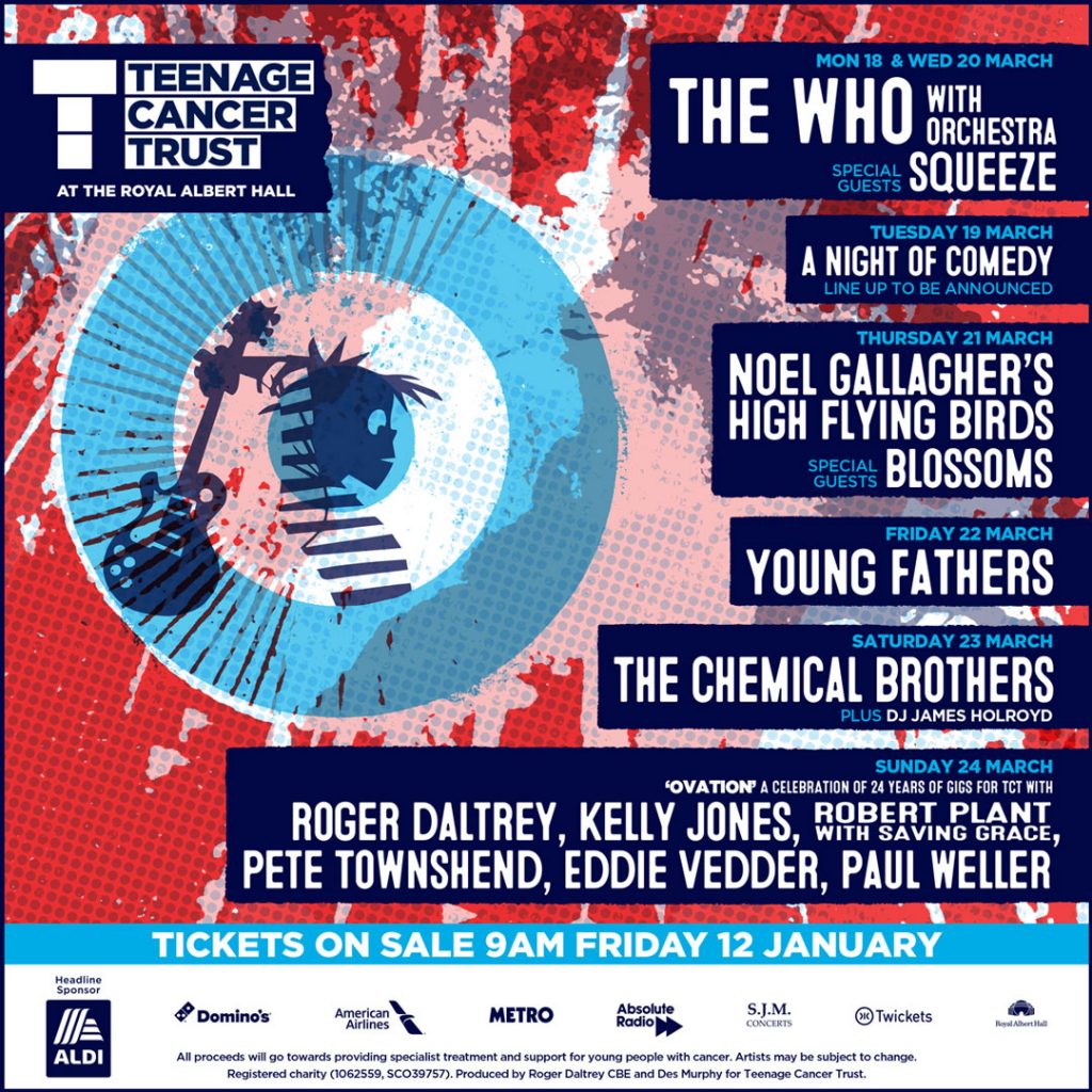 Teenage Cancer Trust 2024 Shows Tickets Now On Sale The Who   TCT24 SocialSquare 2 1080 1024x1024 